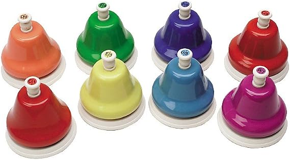 Rhythm Band 8 Note Deskbell Set