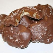 Pecan Caramel Clusters with Sea Salt (No Melt Guarantee) - Milk Chocolate - 1 Pound