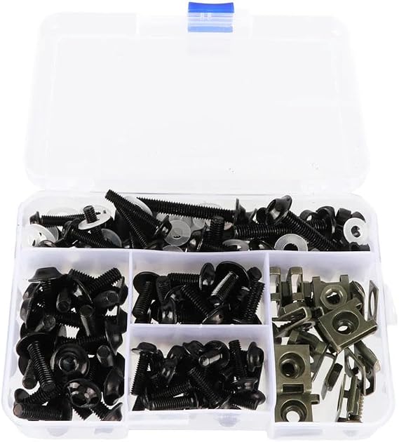 177Pcs Motorcycle Fairing Bolt Kit for Cygnus-X 125 SR EV SMAX 155 BWS R125 ABS Windscreen Screws Fasteners Set Replacement Accessories