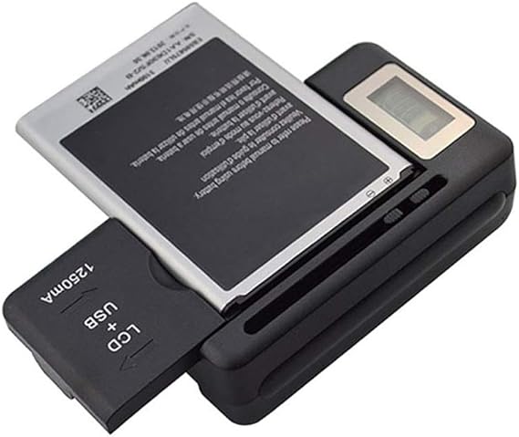 Universal LCD Battery Charger, Travel chargering for Samsung Galaxy S3 S4 S5 Note 2 3 4, Edge, Mega, LG, Huawei, HTC, ZTE, etc