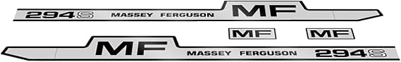 Massey Ferguson 294 S MF Decal (Sticker) Set