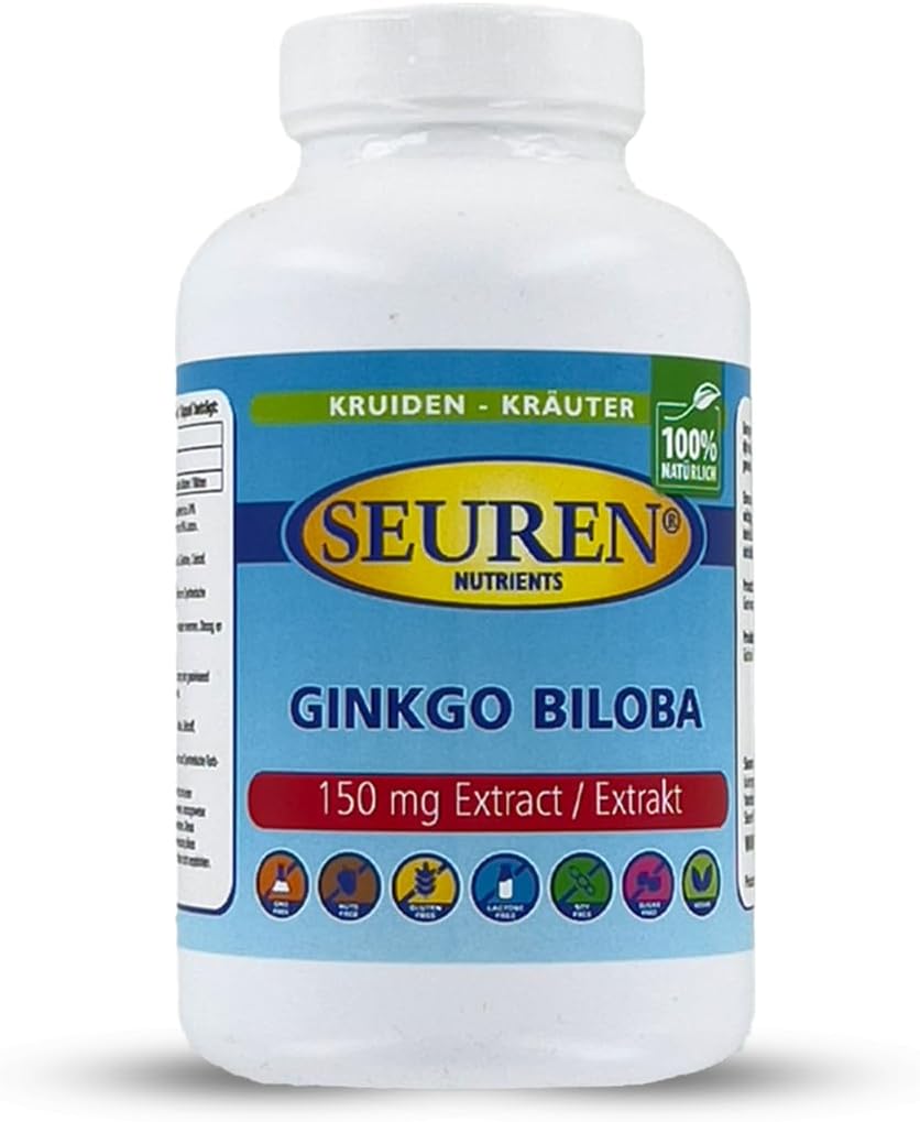 Gingko Biloba 150 mg 100 capsules