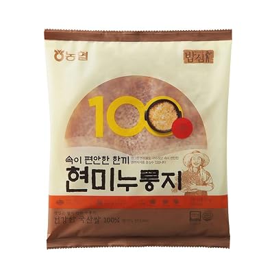 product image [NongHyup] Nurungji Brown Rice Chips, Product of Korea, All Natural, Traditional Scorched Rice Crackers, 100% 150g5.29 oz Bag