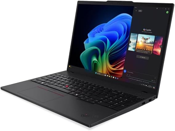 Lenovo ThinkPad T16 Gen 4 21QN0045US 16" Copilot+ PC Notebook - WUXGA - AMD Ryzen AI 5 PRO 340-16 GB - 256 GB SSD - English Keyboard - Black