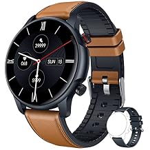 Smartwatch for Men Fitness Tracker: IP68 Waterproof Smart Watch for Android iOS Phone Sport Running Digital Watches with Heart Rate Blood Pressure Sleep Monitor Step Counter Touch Screen