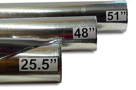 1000sqft (25.5 inch Rafter Cut) of NASA TECH Commercial Grade Perforated No Tear Green Energy Radiant Barrier Reflective Insulation Solar Attic Foil Roof Attic House Wrap SCIF RIFD