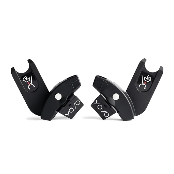 Stokke YOYO Car Seat Adapters, L Version, Car Seat to YOYO3 Stroller Frame | Easy Clip YOYO Car Seat onto YOYO3 Stroller, Car Seat Adapters, Quick Install