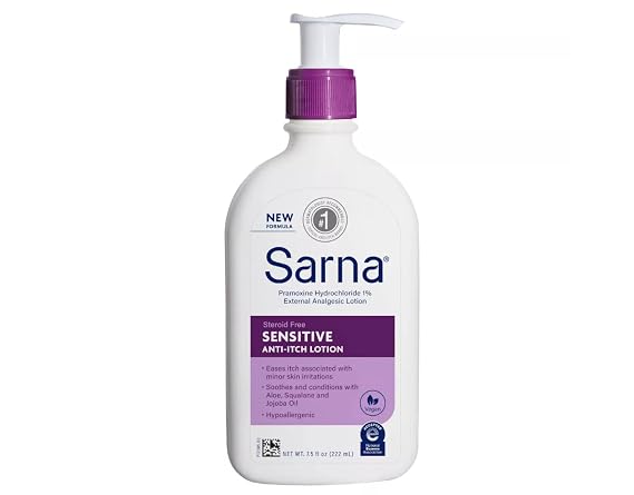 Sarna Sensitive Anti-Itch Lotion 7.50 oz