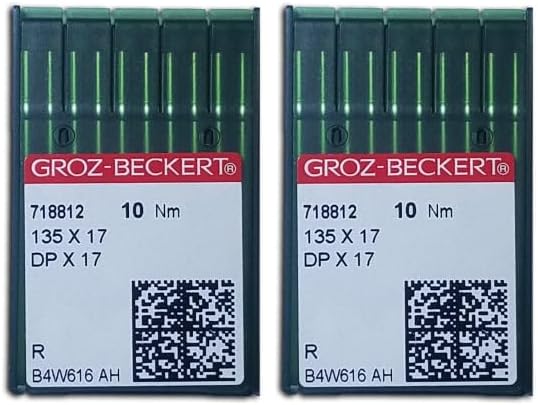 10 Groz-Beckert Sewing Machine Needles for Sail-rite (140/22)