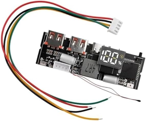 3S 4S 5S 65W 100W Power Bank Module Circuit Board With Charging, Comprehensive Safety Protections And Low Ripple Output(3S 65W)