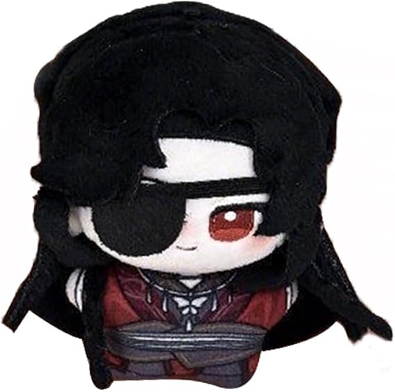 Hua Cheng Plush -10cm Cute Anime Soft Stuff Cushion Mini Figure Stuffed Pillow Hua Cheng Keychain Schoolbag Pendant Decoration Collectibles Gift