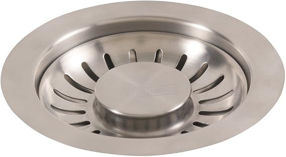 Franke 906SN Universal 3 1/2" Pop-up Sink Strainer Basket Lever, Satin Nickel