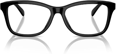 COACH womens Hc6231u Sculpted C Hardware Universal Fit Rectangular Prescription Eyewear Frames