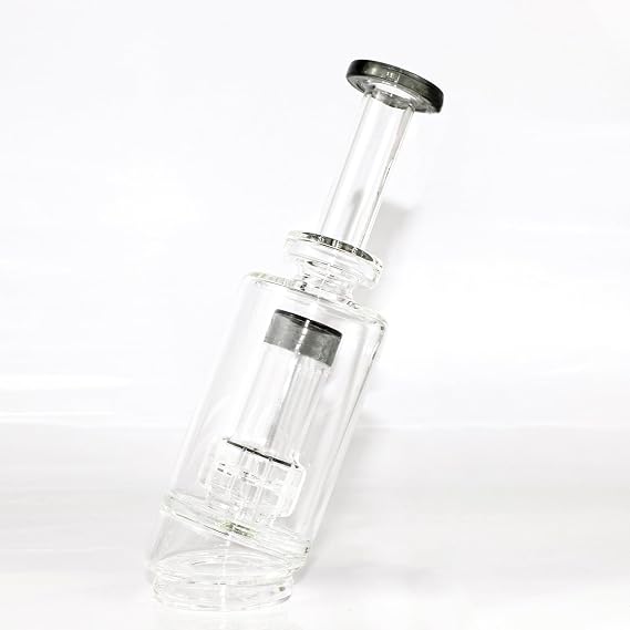 Precision Grooved Bottom Connection Hand-Blown Aesthetic Glasswork glass bottle
