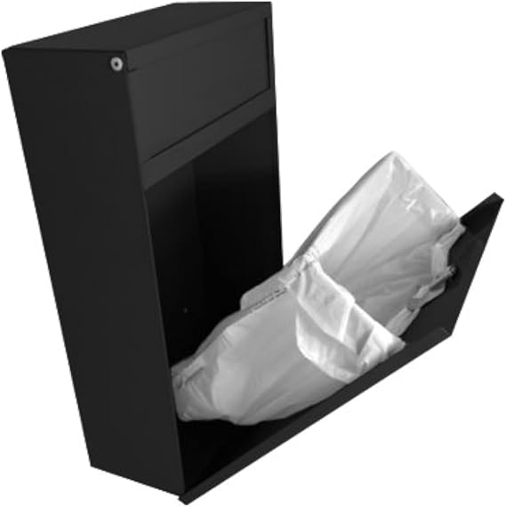 Sanitary Napkin Disposal Receptacle (Black)
