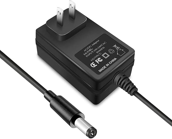 AC DC 9V 2A Power Supply Adapter for Casio Keyboard Power Cord Replacment