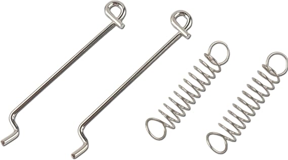 36281 Extension Spring 34337 Governor Linkage Compatible with Tecumseh Push Mower Engine Governor Spring and Link (2 Set)