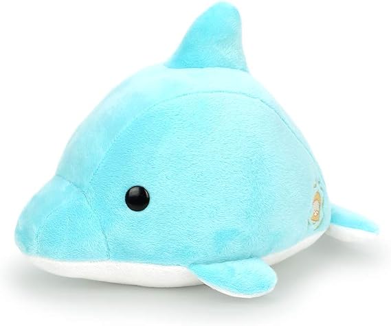 Bellzi Baby Dolphin Cute Stuffed Animal Plush Toy - Adorable Soft Dolphin Toy Plushies and Gifts - Perfect Present for Kids, Babies, Toddlers - Dolphi