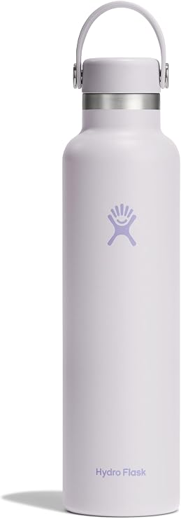 Hydro Flask Water Bottle - Insulated Stainless Steel - Non Spill, Leakproof in 24 Oz Cloud Pink