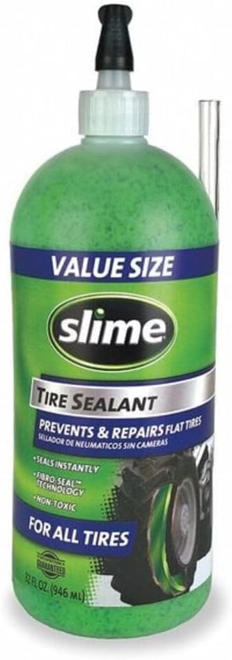 Slime Tire Sealant,Squeeze Bottle,32 oz. 10009-1 Each