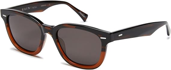 RAEN Myles Unisex Classic Square Sunglasses UV Protection - Sierra/Smoke (Size 53 MM)