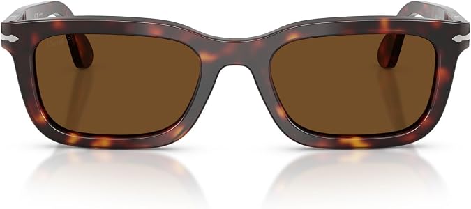 Persol Unisex Po3396s Rectangular Sunglasses