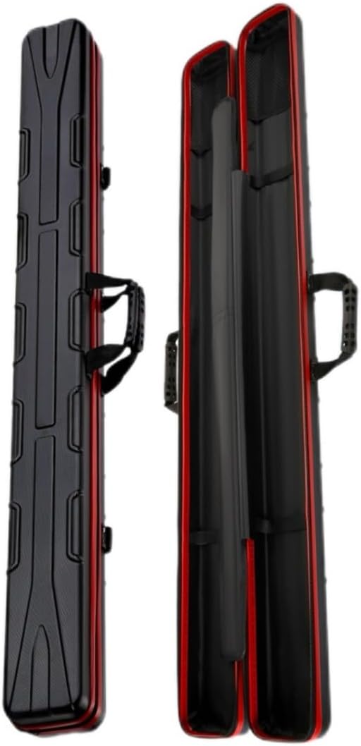 Rod Case, Fishing Rod Case, Semi Hard, Large Capacity, Lightweight, Waterproof Fishing Rod, Fishing Bag, Water Repellent, Shockproof, Portable with Handle, Rod Bag, Convenient to Carry
