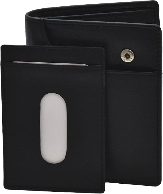 VERAPELLE Men's Bifold Wallet