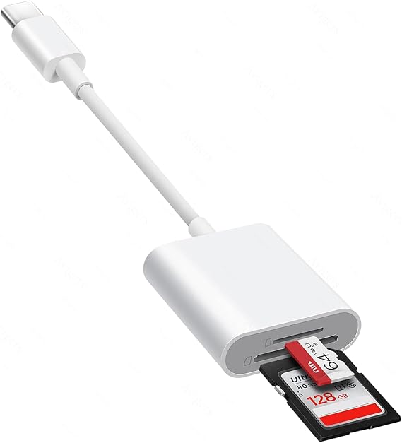 Avigers USB C SD and Micro SD Card Reader, Dual Slot
