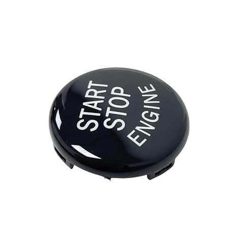 Engine Push Start Stop Button Car Accessories Interior Trims for BMW 1 3 5 6 X1 X3 X5 X6 Series,E81 E90 E91 E60 E63 E84 E83 E70 E71, Black