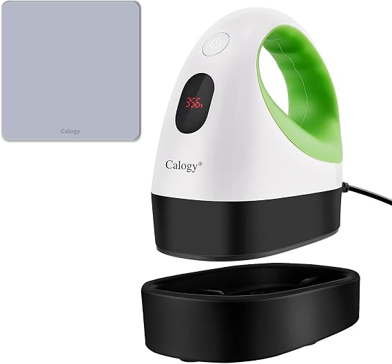 Calogy Mini Heat Press and 15 * 15 inches Heat Press Mat Kit