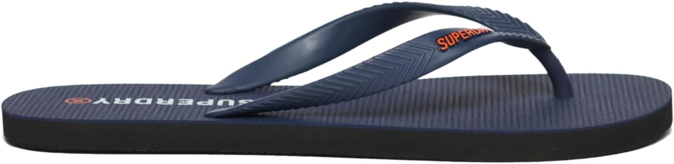 Superdry Men's Core Essential Flip Flops, Nautical Navy, 11/12 US