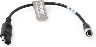 SZRMCC Hirose 6 Pin to SAE Power Cable for Top-con Hiper SR GPS A00307