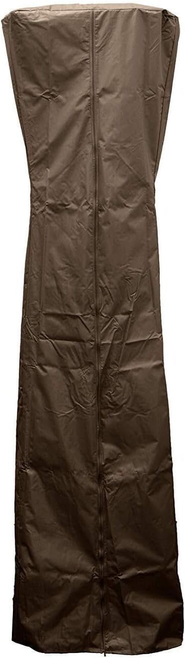 Hiland HVD-TGTCV-M Heavy Duty Waterproof Triangle Glass Tube Heater Cover-94, 94", Mocha