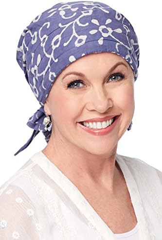 Headcovers Unlimited Padded Carol Chemo Scarves for Women with Cancer, Chemo, and Hair Loss
