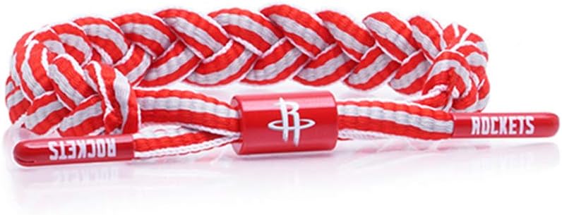 Rastaclat NBA Houston Rockets Medium/Large Braided Bracelet