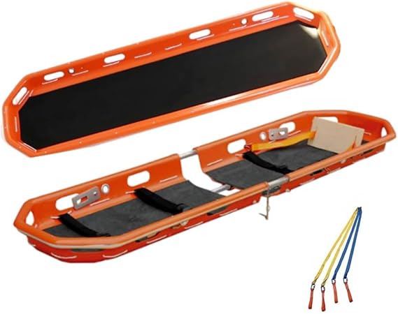 Portable Rescue Basket Stretcher,Helicopter Rescue Basket Stretcher with Lifting Bridle, Multifunctional Rescue Stretcher, for Emergency, Medical Emergency Patient Transport
