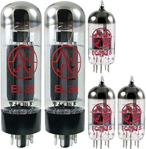Tube Set - for Marshall 2525 Mini Jubilee Heads and Combos, Tube Brand: JJ Elect