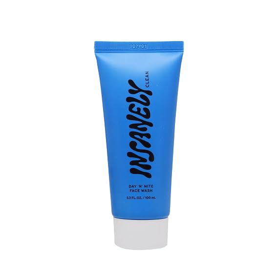 Day N Nite Face Wash for Men Daily Foaming Cleanser with Y-7 Vitamin Complex Hydrating Non-Drying Formula for All Skin Types Vegan Dermatologist Tested 3.3 fl oz
