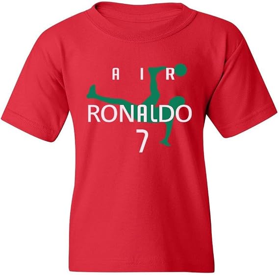 Portugal Legend Ronaldo Soccer Air Ronaldo 7" Youth Unisex T-Shirt