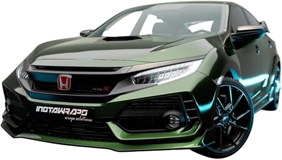 KPMF K75460 Gloss Green Black Iridescent 5ft x 1ft (5 sq/ft) Vinyl Car Wrap Film