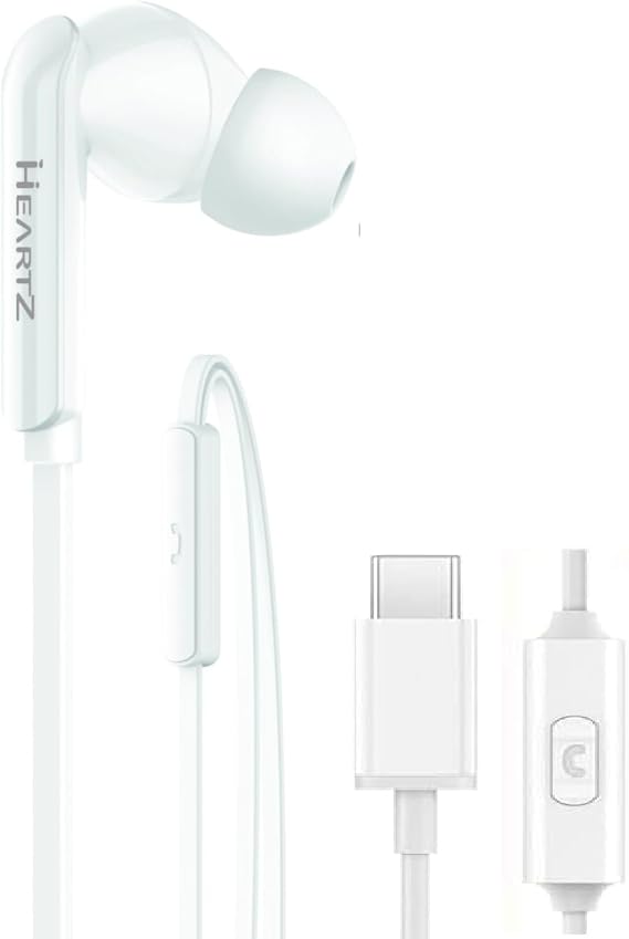 Kalin Sİlİkon Kablolu Type C Kulaklik TÜm Typec ÇikiŞli Cİhazlara Uyumlu Tak ÇaliŞtir Tak Kullan Bluetooth Gerekmez MÜkemel Ses Bass Tİz Mİkrofon Aaa Kalİte !!! Tc21 Beyaz