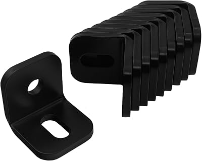 Black Rafter Clips Brackets Style B