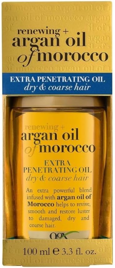 ogx yenileyici argan oil of morocco saç bakım yağı 100 ml