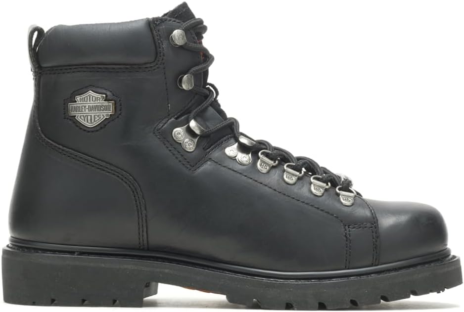 Harley-Davidson Footwear Mens Dipstick Leather Riding Casual Boots Ankle
