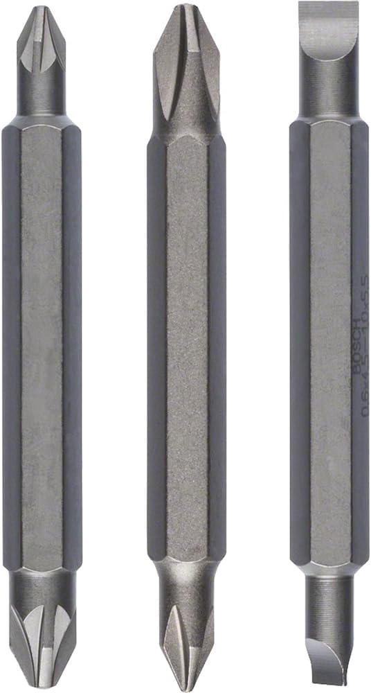 Bosch Professional Accessories Screwing Tip, Grey, 3 Pieces