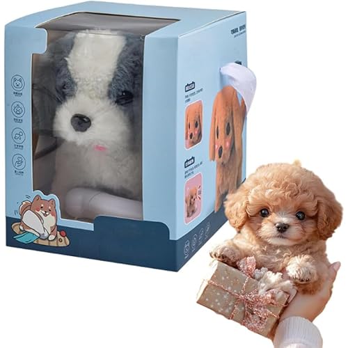 Robot Dog, Faithful RobotPuppy, Ai RoboticDog, Kelansu My Realistic Robot Puppy, 2025 New Nicoo RobotDog, RobotPuppy That Acts Like A RealPuppy - Walking, Barking, Tail Wagging BB