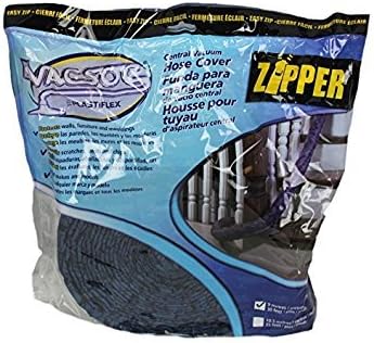 Genuine Plastiflex 30ft Central Vacuum Zippered Hose Sock Cover.
