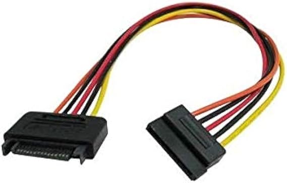 15 Pin SATA Power Extension Cable - 8 Inch