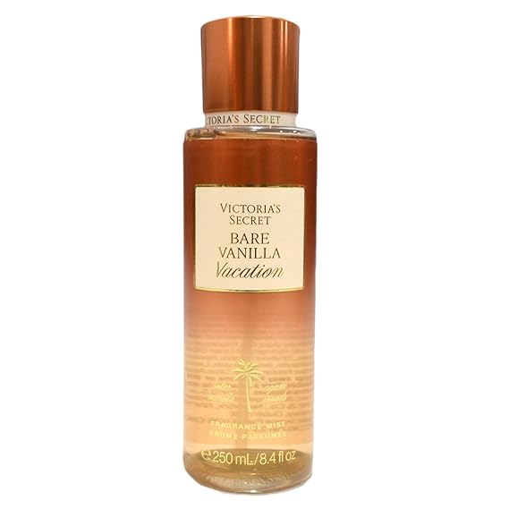 Victoria's Secret Bare Vanilla Vacation Fragrance Mist 8.4 Fl Oz